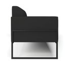 Ver imagem 4 de Sofá Namoradeira Base Industrial Alta Preto Marisa Veludo Preto D03 - D’Rossi