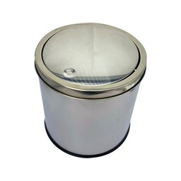 Lixeira Basculante Multiuso Inox 08 Litros - 3