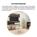 Ver mais imagens de Mesa de Centro Tampo com Espelho Pés em MDF Espanha Branco