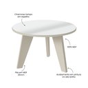 Ver imagem 5 de Mesa de Centro Tampo com Espelho Pés em MDF Espanha