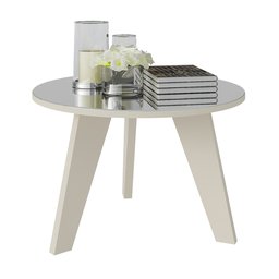 Mesa de Centro Tampo com Espelho Pés em MDF Espanha - 17