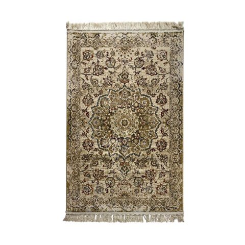Tapete Persa Bege Ideal para Quarto e Sala 100x150