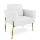 Ver imagem 7 de Sofá Namoradeira e 2 Poltronas Pé de Ferro Dourado Marisa Corino D03 - D'Rossi