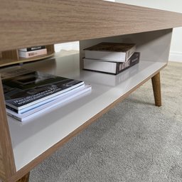 Mesa de Centro com Tampo em Tamburato 50cm Lucca - 14