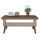 Ver imagem 5 de Mesa de Centro Retrô com Tampo em Tamburato 50mm Lucca