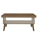 Ver imagem 7 de Mesa de Centro Retrô com Tampo em Tamburato 50mm Lucca