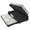 Cama Box Solteiro Baú Conjugado Ortopédico Carol Cama Auxiliar Somopar - 2