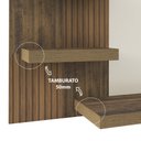 Ver imagem 7 de Painel Ripado para TV até 50 Polegadas 3 Prateleiras em Tamburato Chess