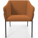Ver imagem 3 de Kit 3 Cadeiras para Sala de Jantar Estar Living Olívia L02 Bouclê Terracota - Lyam Decor