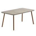 Ver imagem 5 de Conjunto Mesa de Jantar 160cm + 6 Cadeiras Duo Estofada Pr