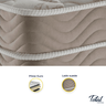 Cama Box Baú Viúvo Branco e Colchão Airtech Springpocket Molas Ensacadas Ortobom - 4