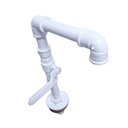 Ver imagem 3 de TORNEIRA DESIGN INDUSTRIAL CLASSICA PVC REGISTRO ESFERA 1/2: BRANCO