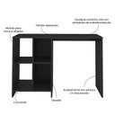 Ver imagem 5 de Escrivaninha Mesa Escritório com 4 Nichos Matrix