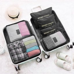 Kit 6 Organizador Mala e Bolsa de Viagem Roupa Necessaire - 3