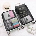 Ver imagem 3 de Kit 6 Organizador Mala e Bolsa de Viagem Roupa Necessaire