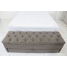 Puf Baú (Sapateiro) Com Gaveta Queen 160x50x45cm Cor Camurça - Estrutura em MDF - 3