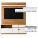 Ver imagem 6 de Estante Home para TV 55 Polegadas e Nicho Monza