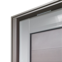 Ver imagem 6 de Porta Pivotante Alumínio Lamb.Evolution c/Pux.e.Elite Mix Corten 216x130 Brimak