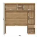 Ver imagem 5 de Componível Modulare Ponte Casal 4 Portas 1 Gaveta