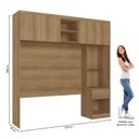 Ver imagem 3 de Componível Modulare Ponte Casal 4 Portas 1 Gaveta