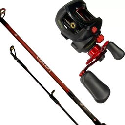 Kit Everest com Vara e Carretilha Daiyama Vermelha / Direita - 4