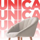 Ver imagem 3 de Kit 8 Poltrona Sala Decorativa Sofia Veludo Bege Pés Palito Castanho - Arkell