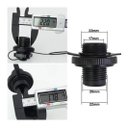 Ver imagem 5 de Válvula Para Colchão Inflável com anel Macho E Fêmea