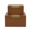 Ver imagem 3 de Caixa em Mdf com Revestimento em Pu 19526-p Mart