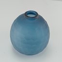 Ver imagem 7 de Vaso Moana Decorativo Cachepô Enfeite 16x15x15cm Vidro Azul