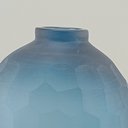 Ver imagem 5 de Vaso Moana Decorativo Cachepô Enfeite 16x15x15cm Vidro Azul