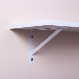 Prateleira 40 x 30cm Branco Com Mão Francesa - 4