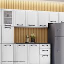 Ver imagem 3 de Armário de Cozinha Aéreo Itatiaia Aço 3 Portas New Premium Branco Neve