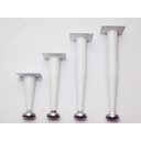 Ver imagem 2 de Pé Caad para Móveis 18cm para Armários 2 Peças Metal Branco