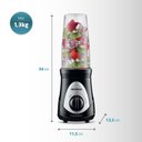 Ver imagem 5 de Liquidificador Mondial Personal Blender 300w Preto (127v)