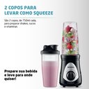 Ver imagem 2 de Liquidificador Mondial Personal Blender 300w Preto (127v)