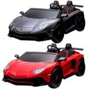 Ver imagem 1 de Carro Elétrico Infantil 24v Lamborghini Aventador até 100kg Gigante 2 Assentos Importway Bw235