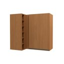Ver imagem 1 de Módulo Cozinha Maxxi Armário Canto Reto G768 com 1 Porta 98cm Canela