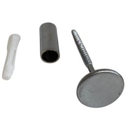 Cabide Multiuso Pino 2cm Cromado para Espelho de Parede Duler Minimalista - 3