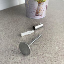 Cabide Multiuso Pino 2cm Cromado para Espelho de Parede Duler Minimalista - 5