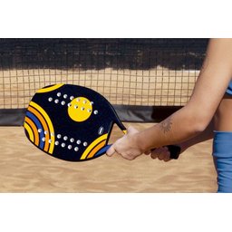 Raquete de Beach Tennis Preta Mor - 7