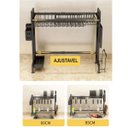 Ver imagem 6 de Escorredor de Louça Pia Cozinha Modular Suspensa Ajustavel Prato Talheres Copo Utensilios Rack Organ
