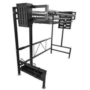 Escorredor de Louça Pia Cozinha Modular Suspensa Ajustavel Prato Talheres Copo Utensilios Rack Organ