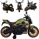Ver imagem 2 de Moto Elétrica Infantil Biemme Power Duo Verde 12v