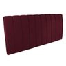 Kit Calçadeira Painel Olivia Queen 160cm Vinho - 2