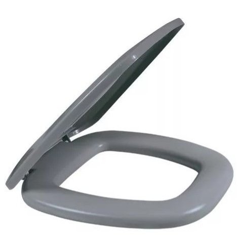 Assento Metasul Thema Almofadado Cinza Claro