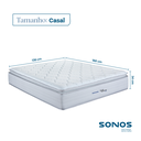 Ver imagem 2 de Colchão Evereste Ice Sonos Casal Molas Ensacadas 138x188x34