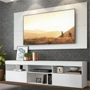 Ver imagem 3 de Rack com Painel para TV até 65" Multimóveis Flórida FG3059 Branco