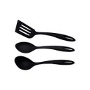 Ver imagem 1 de Jogo de Utensílios Tramontina Ability em Nylon Preto 3 Peças