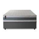 Ver imagem 5 de Conjunto Box Baú Casal Oxford Cinza 138x188x74 Espuma D33