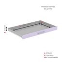 Ver imagem 6 de Mapoteca 10 Gavetas 120,4cm X 122,3cm Aço